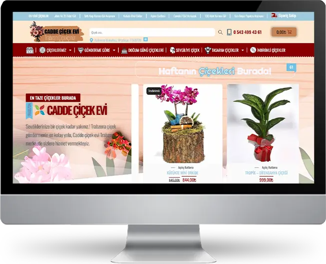 trabzon cadde çiçek evi